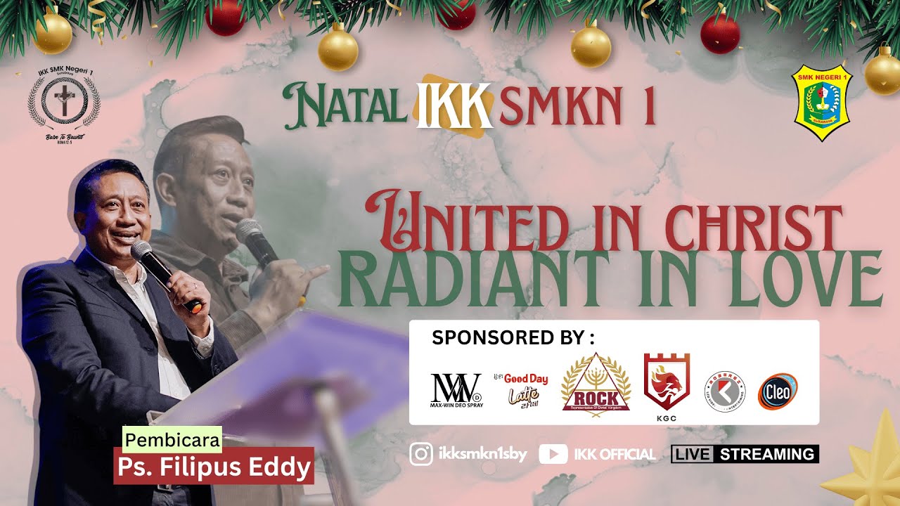 [LIVE] PERAYAAN NATAL - UNITED IN CHRIST, RADIANT IN LOVE | 31 JANUARI 2026