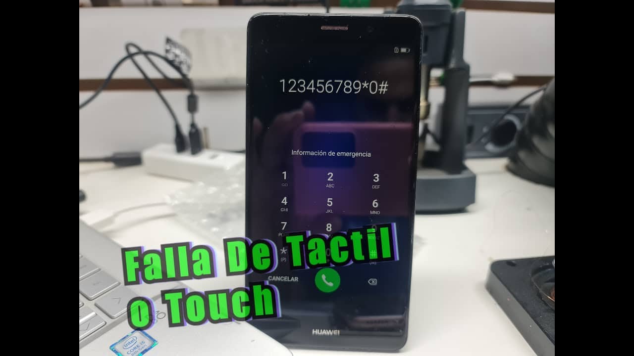 Huawei MATE 9 LITE Falla de Touch reparacion de pantalla tactil