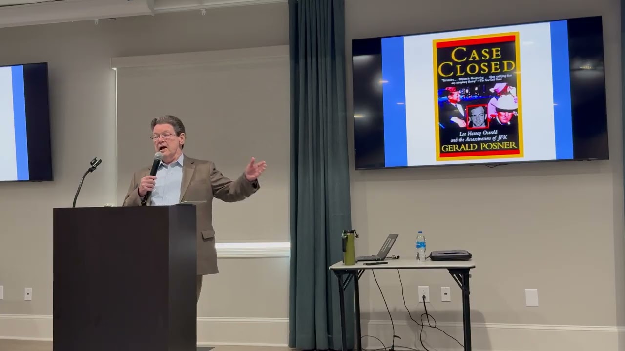 Keowee History Club “Perspectives of the Kennedy Assassination” Part 1, 28 Feb. 2026