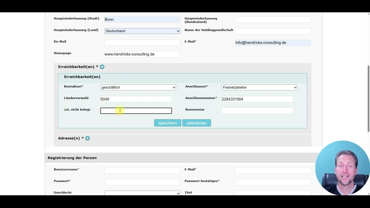 Tutorial Registrierung Geldwäscheverdachtsanzeigestelle bei der FIU für Steuerberater