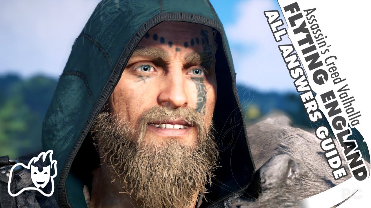 Max Your Charisma ALL FLYTING ANSWERS & LOCATIONS England Assassin's Creed Valhalla +48K Silvers