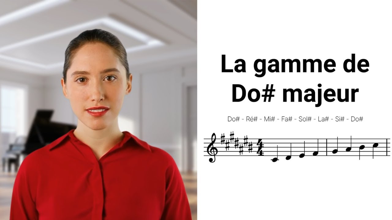 Comprendre la gamme de Do# majeur