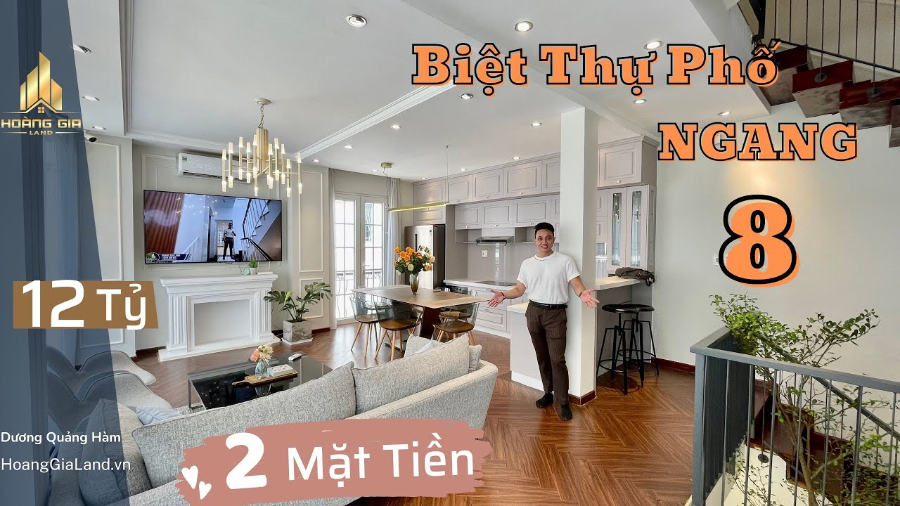 Khám Phá Biệt Thự Phố Góc 2 MẶT TIỀN | Chủ Nhà Người Thái Lan Bán Về Nước | Hoàng Gia Land