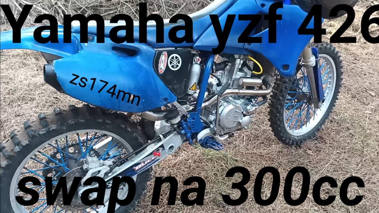 Yamaha yzf 426 robię swap na 300cc