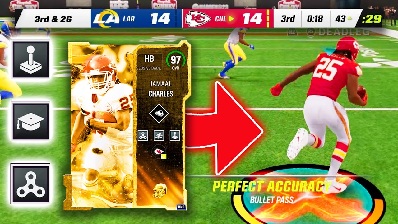 IM NEVER BUYING UL PACKS AGAIN&hellip;99 SPEED JAMAAL CHARLES! Madden 23
