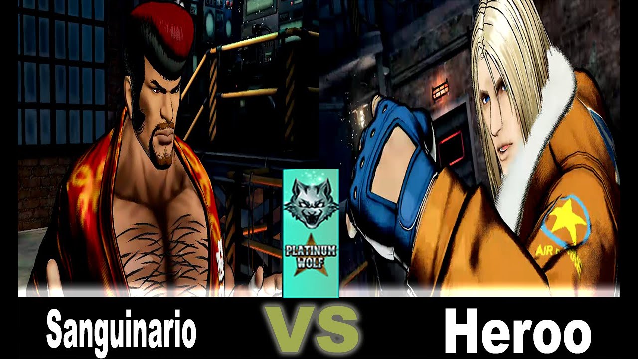 fatal fury ffcotw  platinum Sanguinario Marco VS Terry  Heroo platinum
