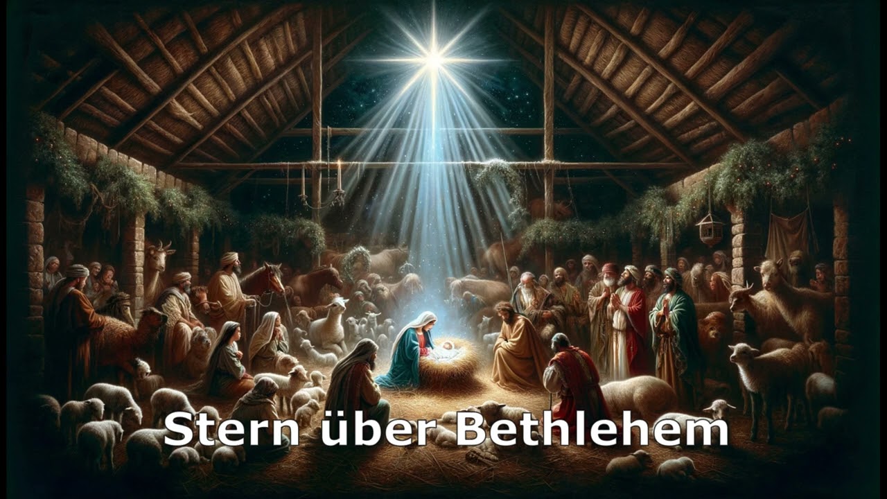 Stern über Bethlehem - Gesang und Harfe