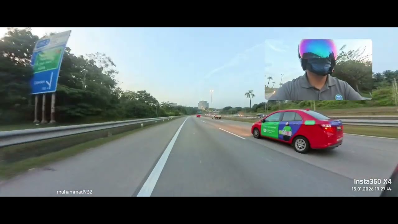Insta360 X4 | Honda Vario 160 | 15/01/2026 #1 | Ke Mentari Court