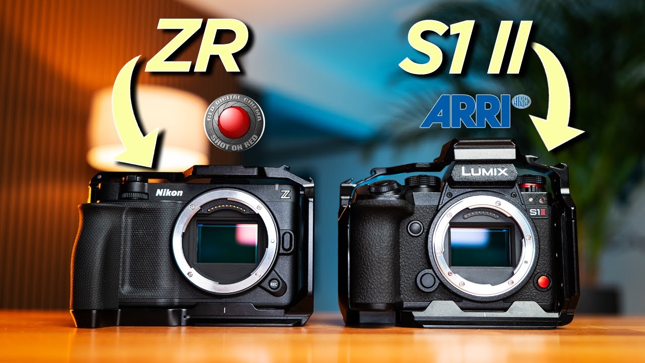 ARRI Log vs RED R3D Side-By-Side: Surprising Results // Nikon ZR vs. S1 II