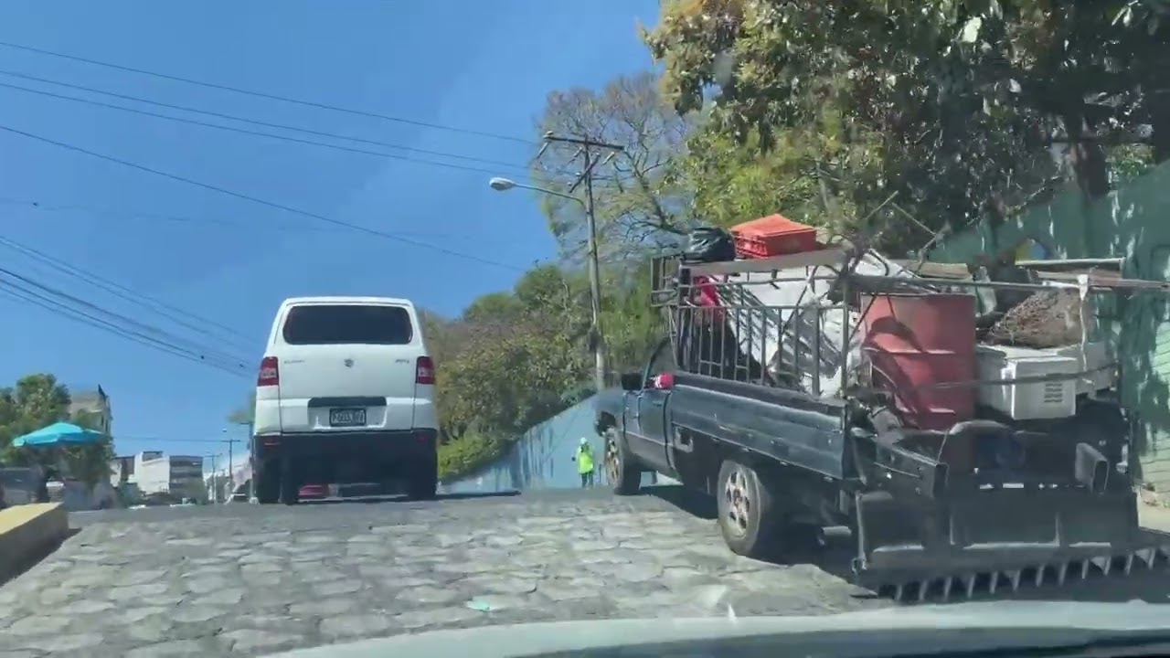 La calle de Guatemala donde muchos aprendimos a manejar. 