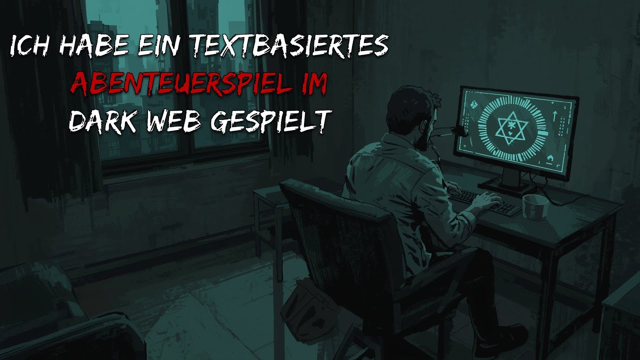 Ich habe ein textbasiertes Abenteuerspiel im Dark Web 👻 Creepypasta Deutsch [German Horror Hörbuch]