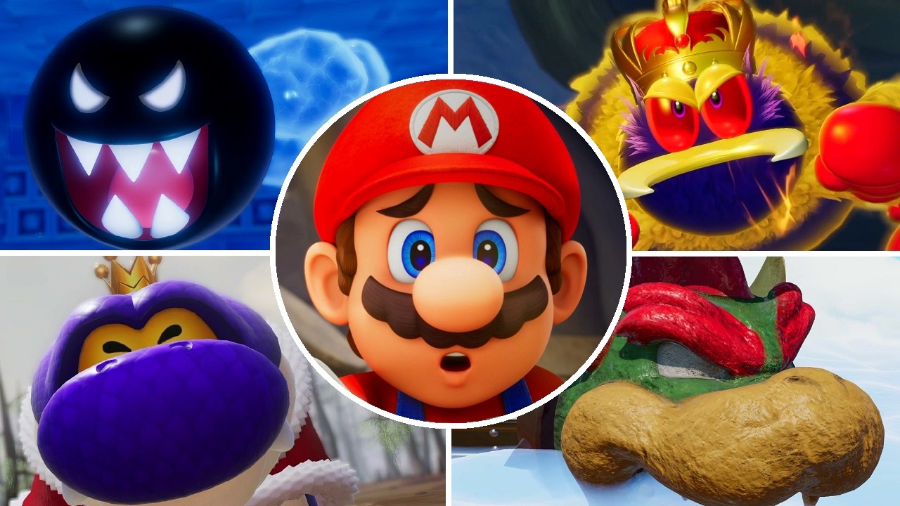 Mario Tennis Fever - All World Bosses