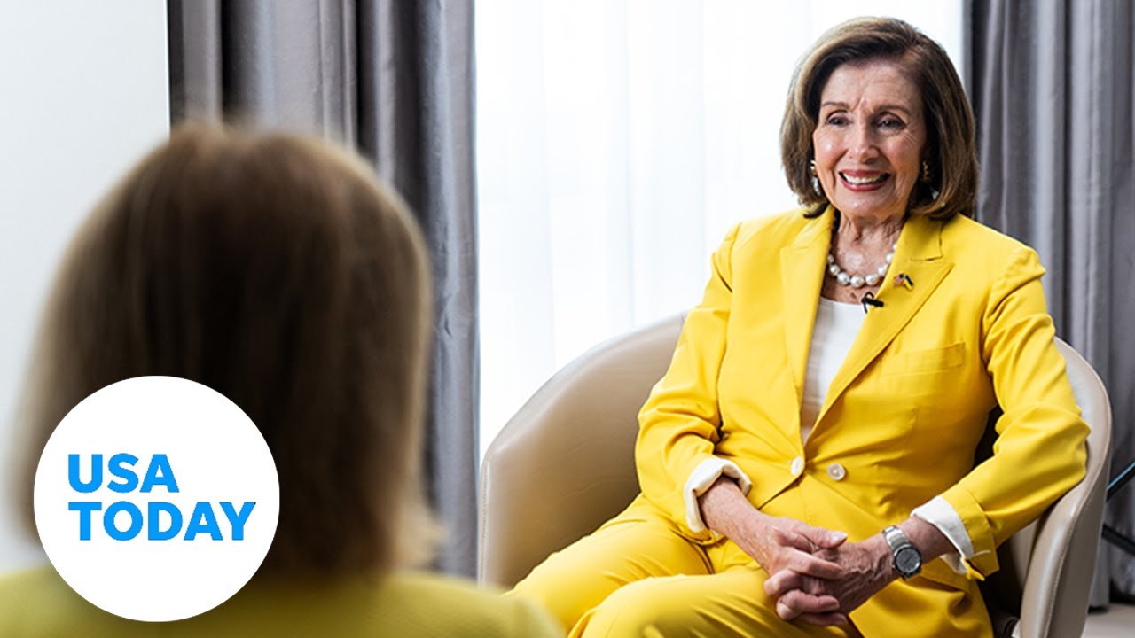 Pelosi discusses her new book and Biden’s recent election decision | USA TODAY