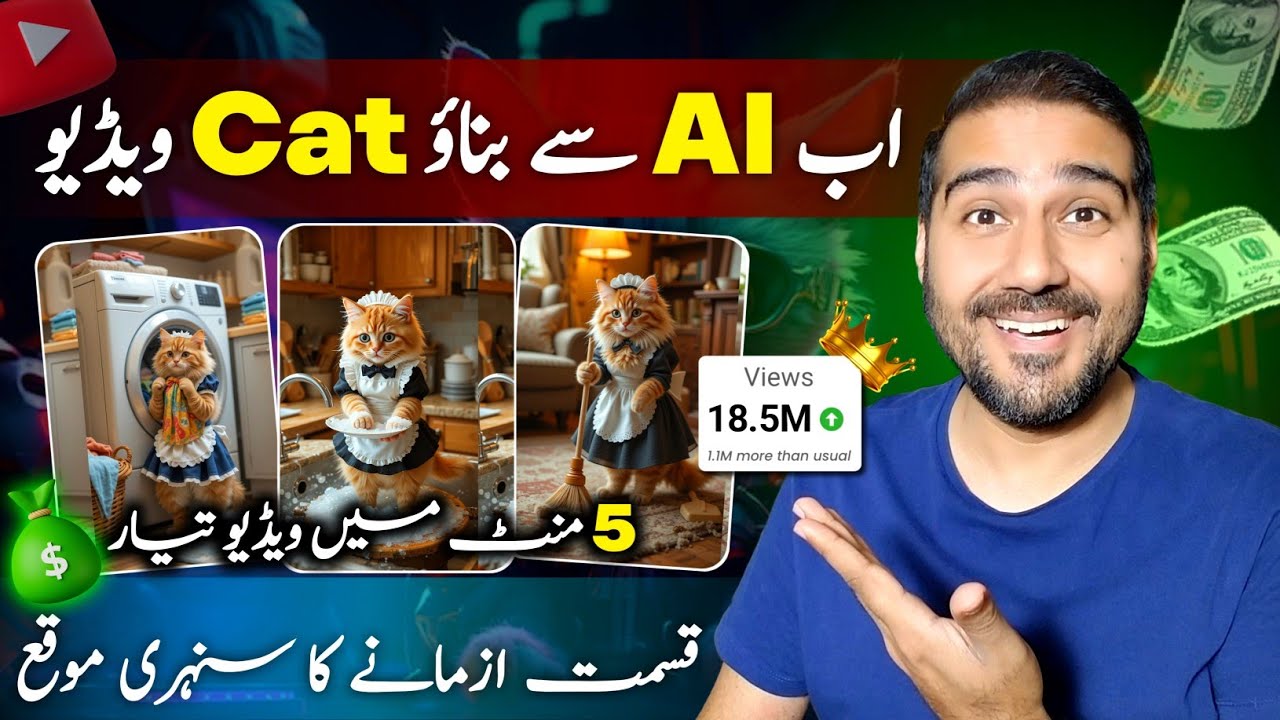Viral cat wali video kaise banaye🔥| Cartoon video kaise banaye | Ai se cartoon video kaise banaye