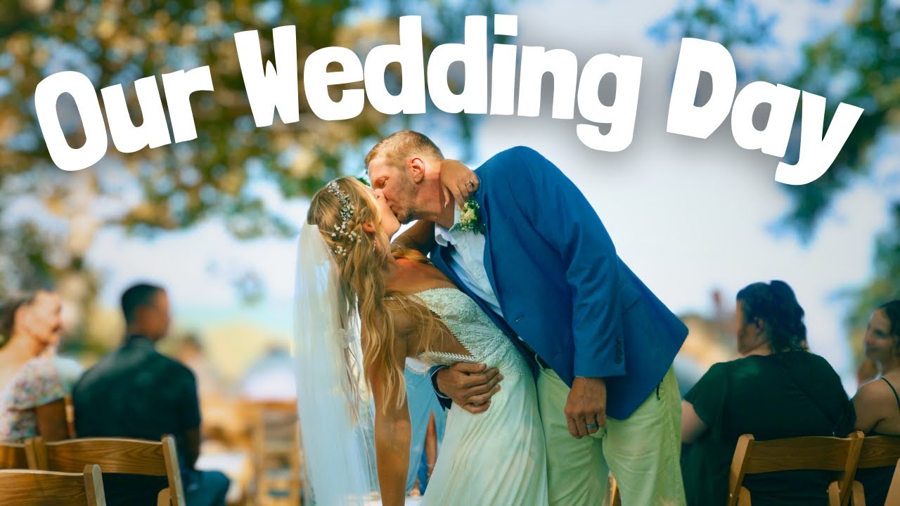 Wedding Day Vlog || OUR WEDDING ON THE WATER ⚓️