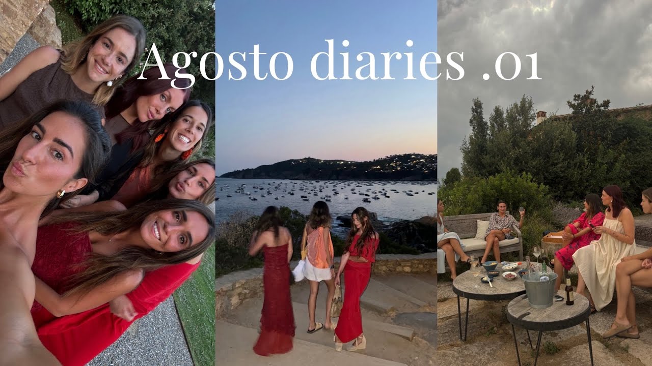 AGOSTO.01: mis amigas en la costa brava | VLOG ​⁠@Coco Constans