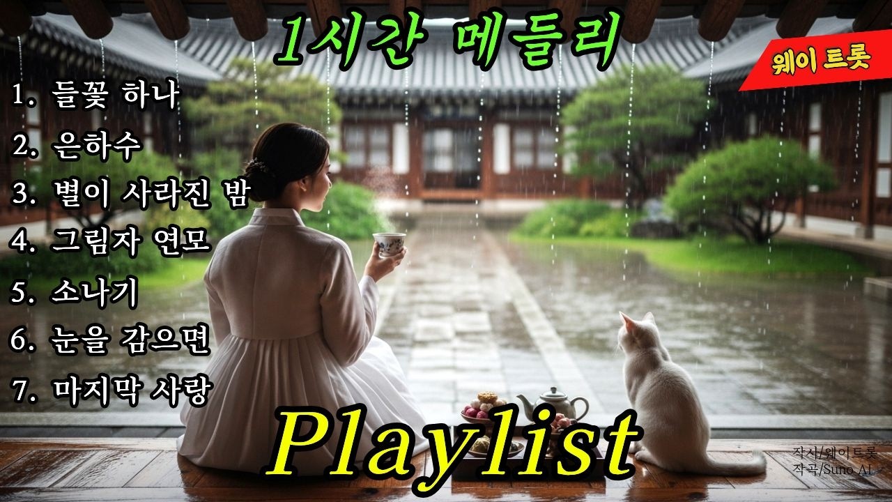 𝐏𝐥𝐚𝐲𝐥𝐢𝐬𝐭(중간광고없음)🎵일할때 좋은 사극풍 음악 1시간 메들리 명곡ㅣ사극풍 발라드 트로트 신곡 인기 모음ㅣ사극 OST 사극풍노래 퓨전국악 사극드라마 BGM 조선팝