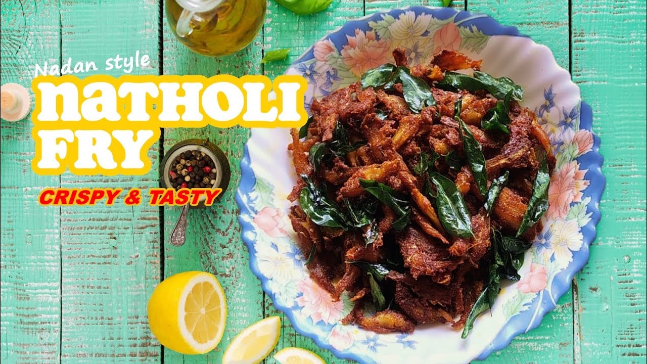 Kerala Special Natholi Fry | Anchovy Fry Recipe | Crispy & Tasty 😋 #NatholiFry #FishRecipes
