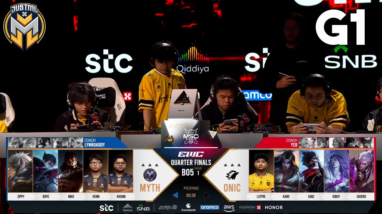 ONIC VS MYTHIC SEAL GAME 1 | KNOCKOUT STAGE DAY 1 | MSC 2025