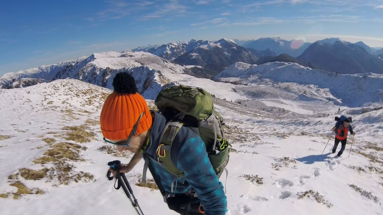 Salita invernale al MONTE PIELTINIS • 2.020 m.slm •  Sauris - ZHARE