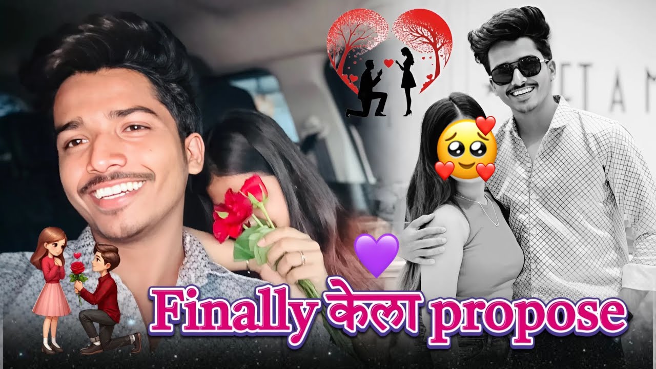 Finally केला propose 💕🙈|| Marathi vlogs🥰|| Ankit sakpal 04💫