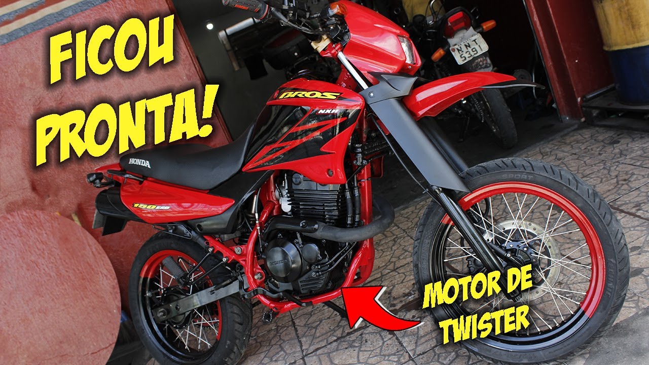 MINHA BROS 250CC SAIU DA OFICINA!!!