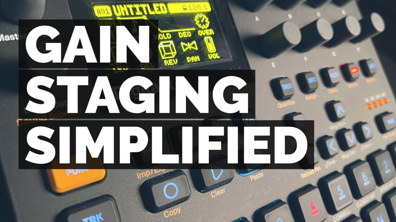 Как использовать Gain Stage | Elektron DAWless Live Gain Staging или Gain Staging для продакшена ...