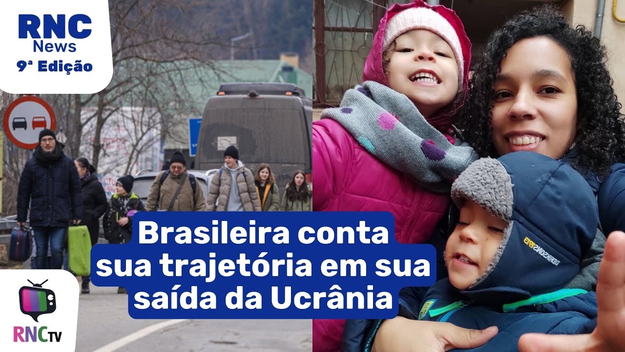Gabriele Soares conta sua trajetória em sua saída da Ucrânia | RNC News 🌐