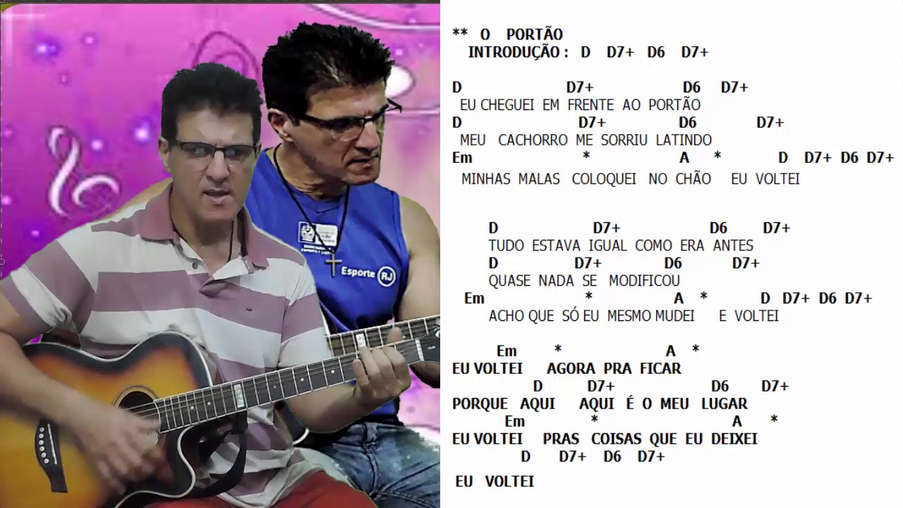 O  portão - [  ROBERTO   CARLOS   Prof  .Jaime Toledo