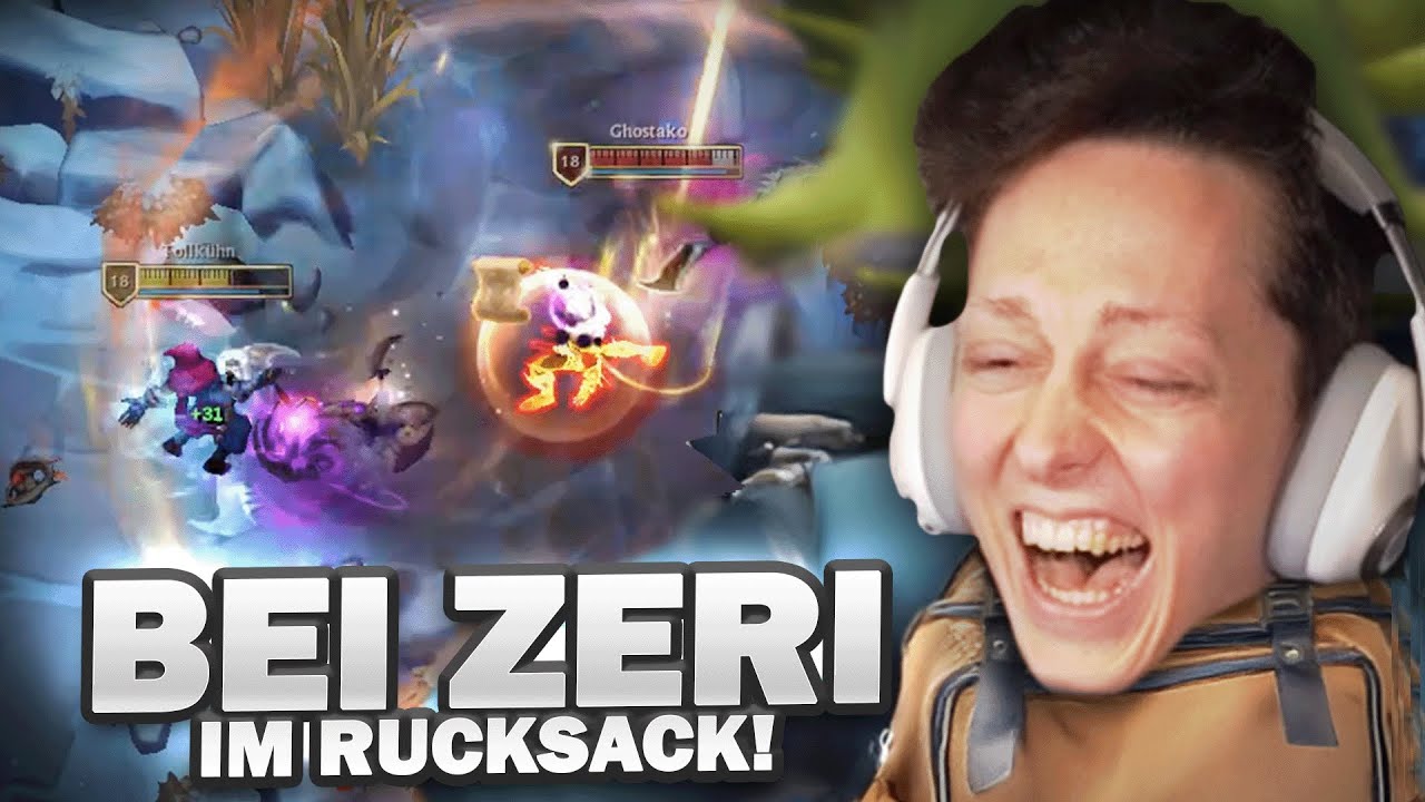 Ich war SO TIEF im Rucksack!😂