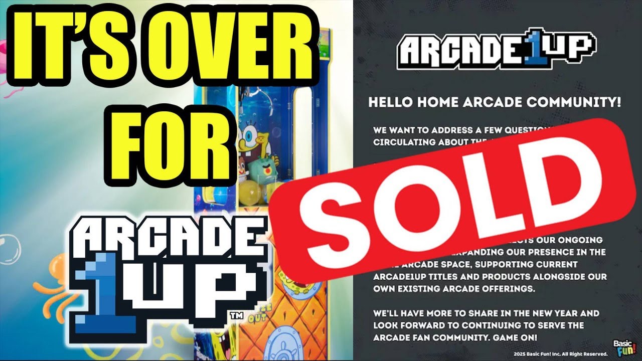 Это смешно и грустно... Arcade1up закрыт!