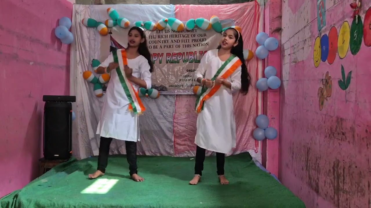 Aamena urdu school noori chowk republic day 7th class dance performance 🎉😍