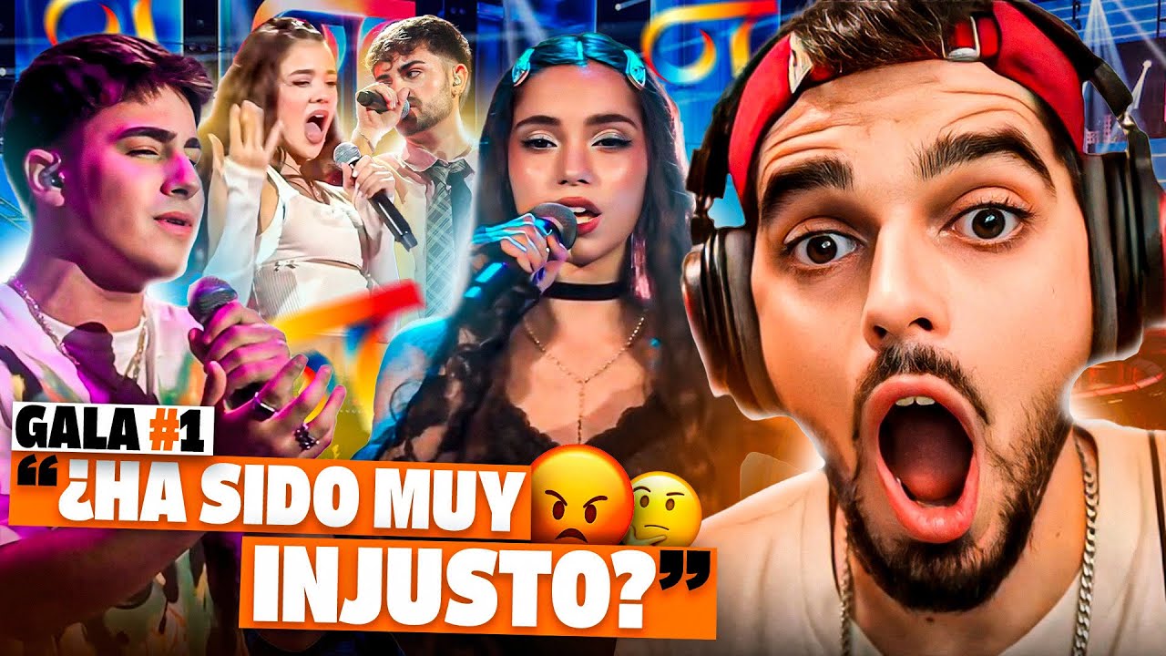 PRIMERA GALA OT2025: REACCIONANDO a TODAS las ACTUACIONES