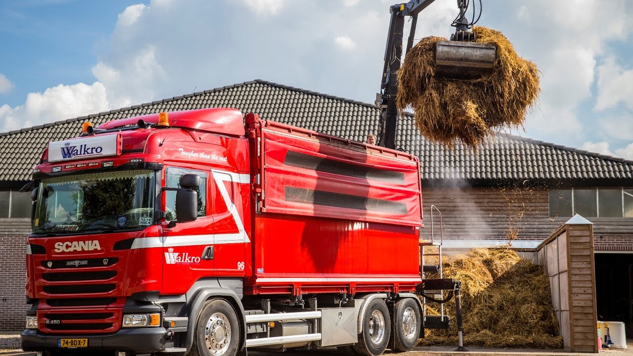 Walkro: voor het ophalen van uw paardenmest. Abholen von Pferdemist