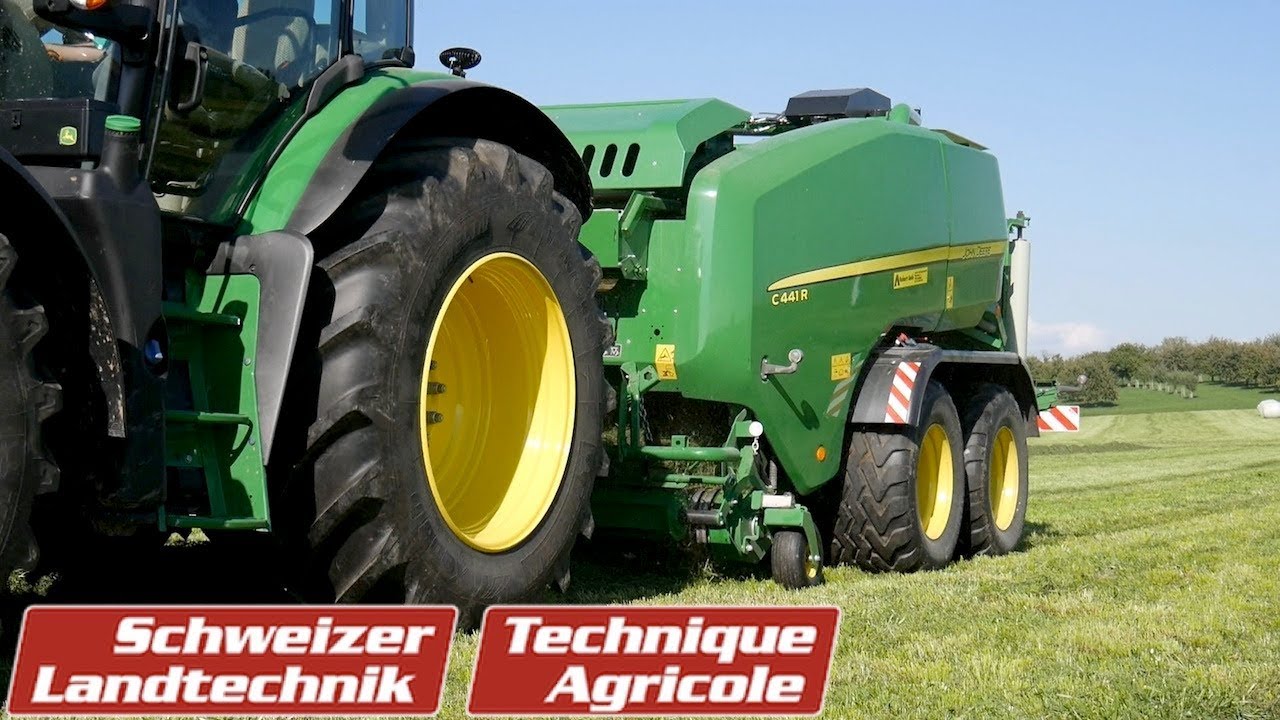 Press-Wickel-Kombination John Deere «C441R» im Testeinsatz
