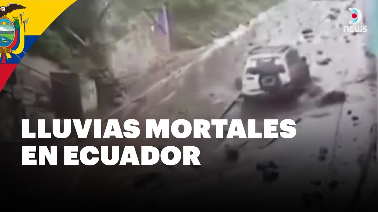 🌧️ Alerta amarilla en Ecuador: Más de 2,000 familias afectadas por intensas lluvias | DNews