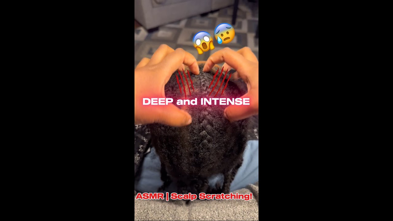 DEEP and INTENSE, ASMR Scalp Scratching | No Talking