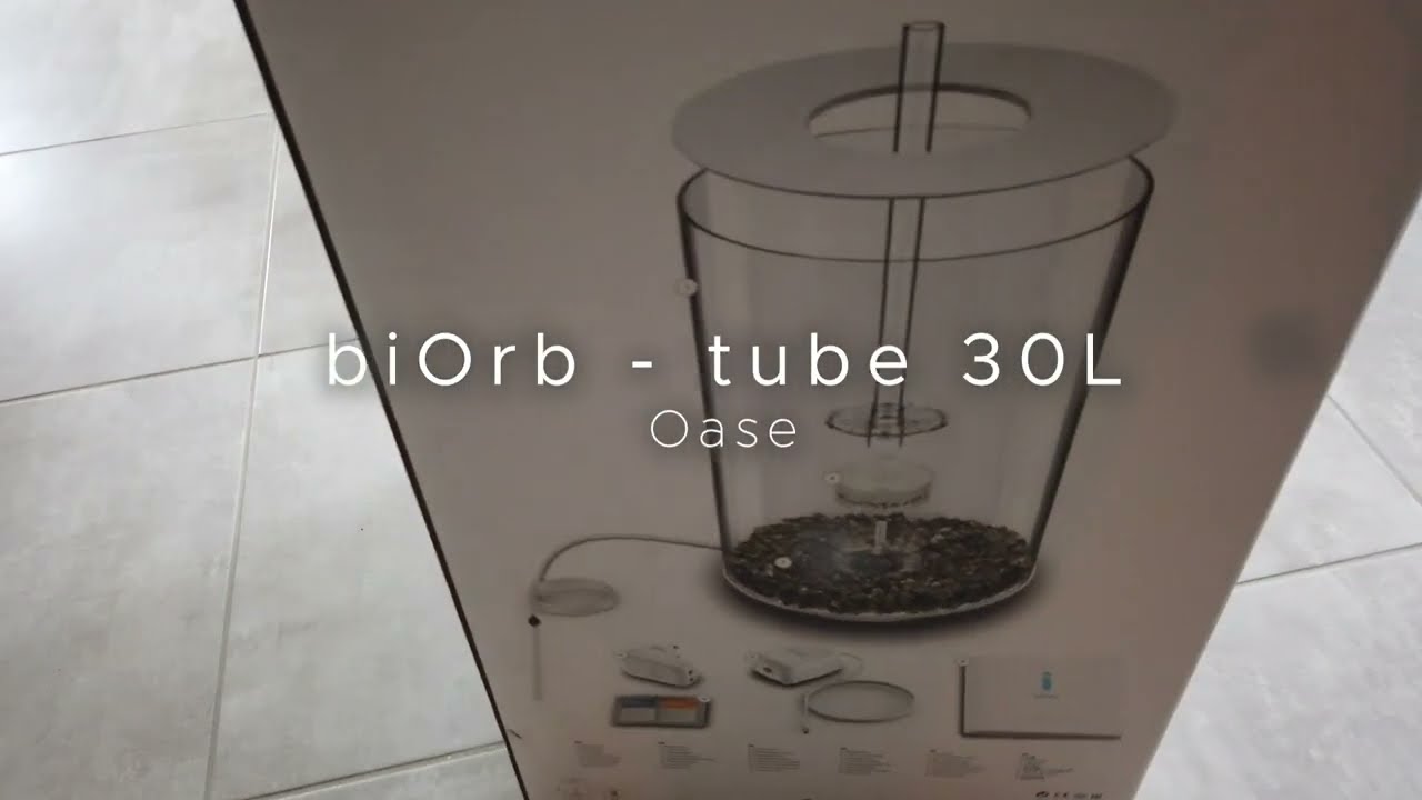 Unboxing biOrb tube 30L