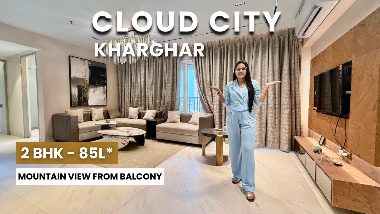 Cloud City Kharghar Near Metro Station | 3 BHK Sample Flat Tour | #kharghar #navimumbai