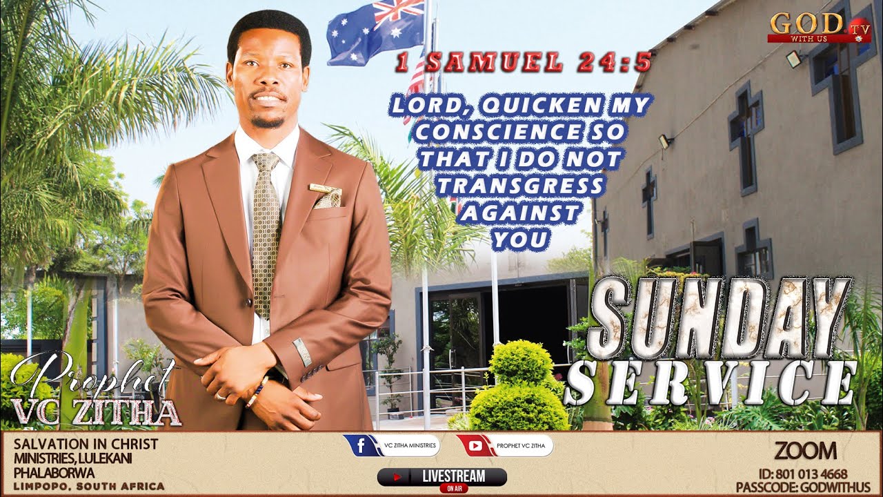 SUNDAY SERVICE WITH PROPHET V.C ZITHA - 20TH NOVEMBER 2022