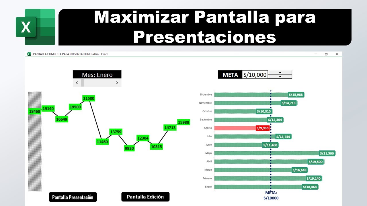 Cómo Maximizar la Pantalla de Excel para presentaciones 💻