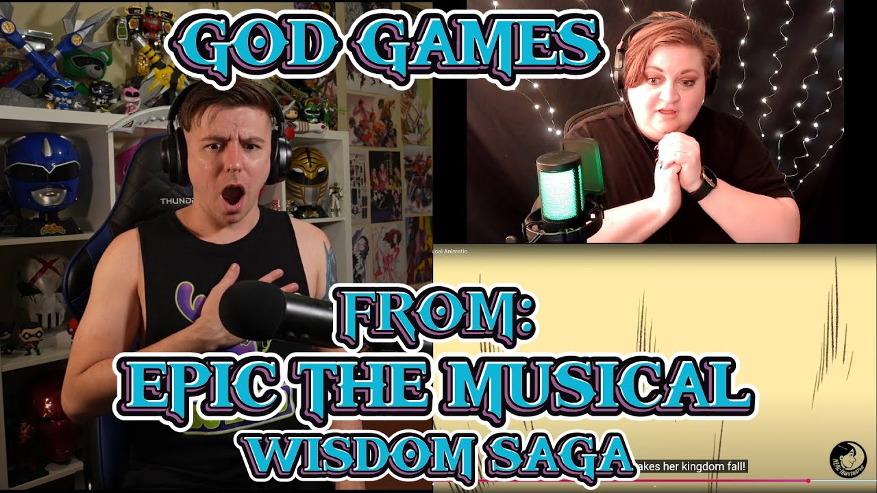ДА, АФИНА!!!!!!!!!!!!!!!!!! Слепая реакция на EPIC: The Musical - God Games