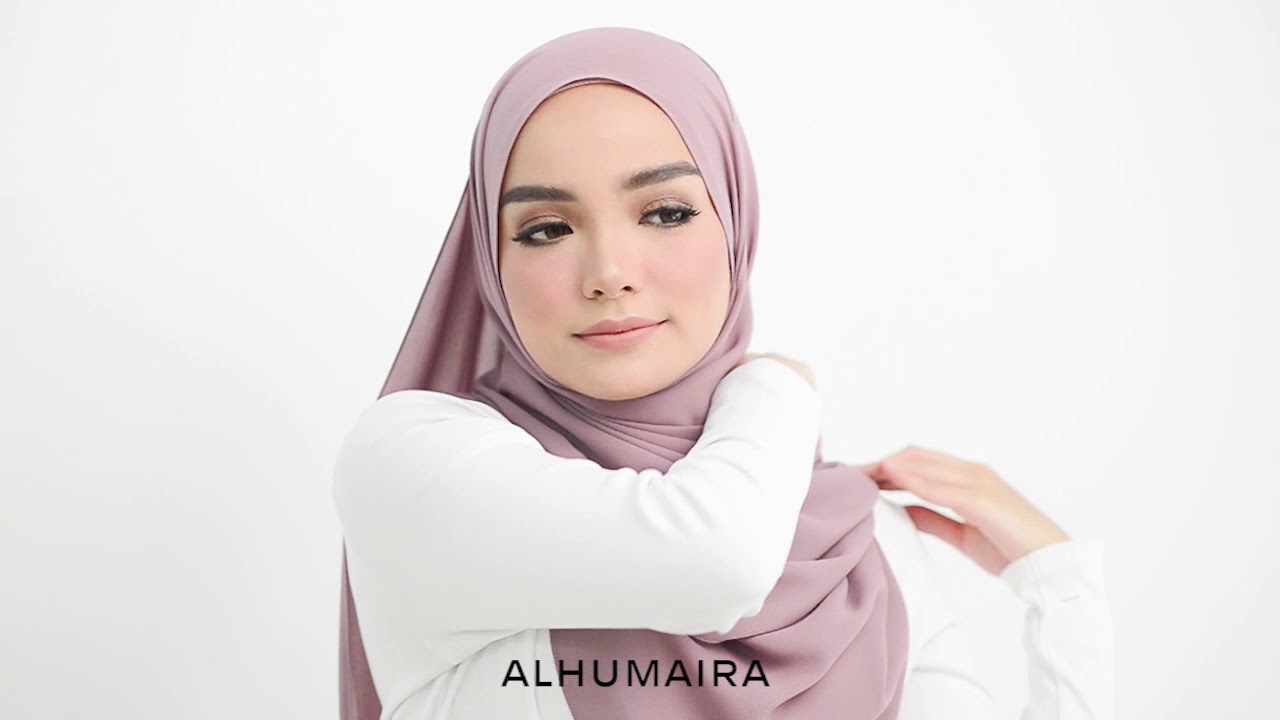 BASIC PREMIUM PLAIN SHAWL Styling Tutorial Style 19