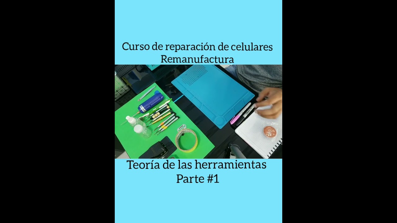 Curso de reparaci&oacute;n de celulares  remanufactura de pantallas