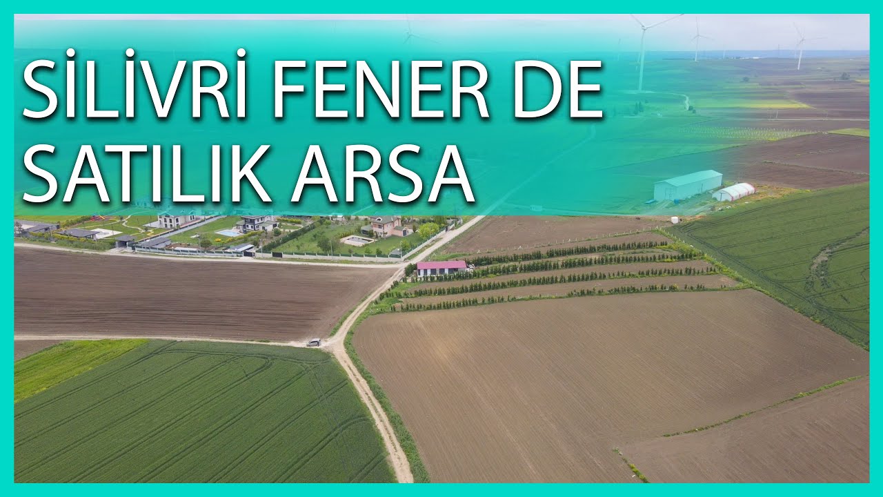 SİLİVRİ FENER DE SATILIK 230 M2 ARSALAR PRATİK EMLAK ARSA DRONE ÇEKİMİ