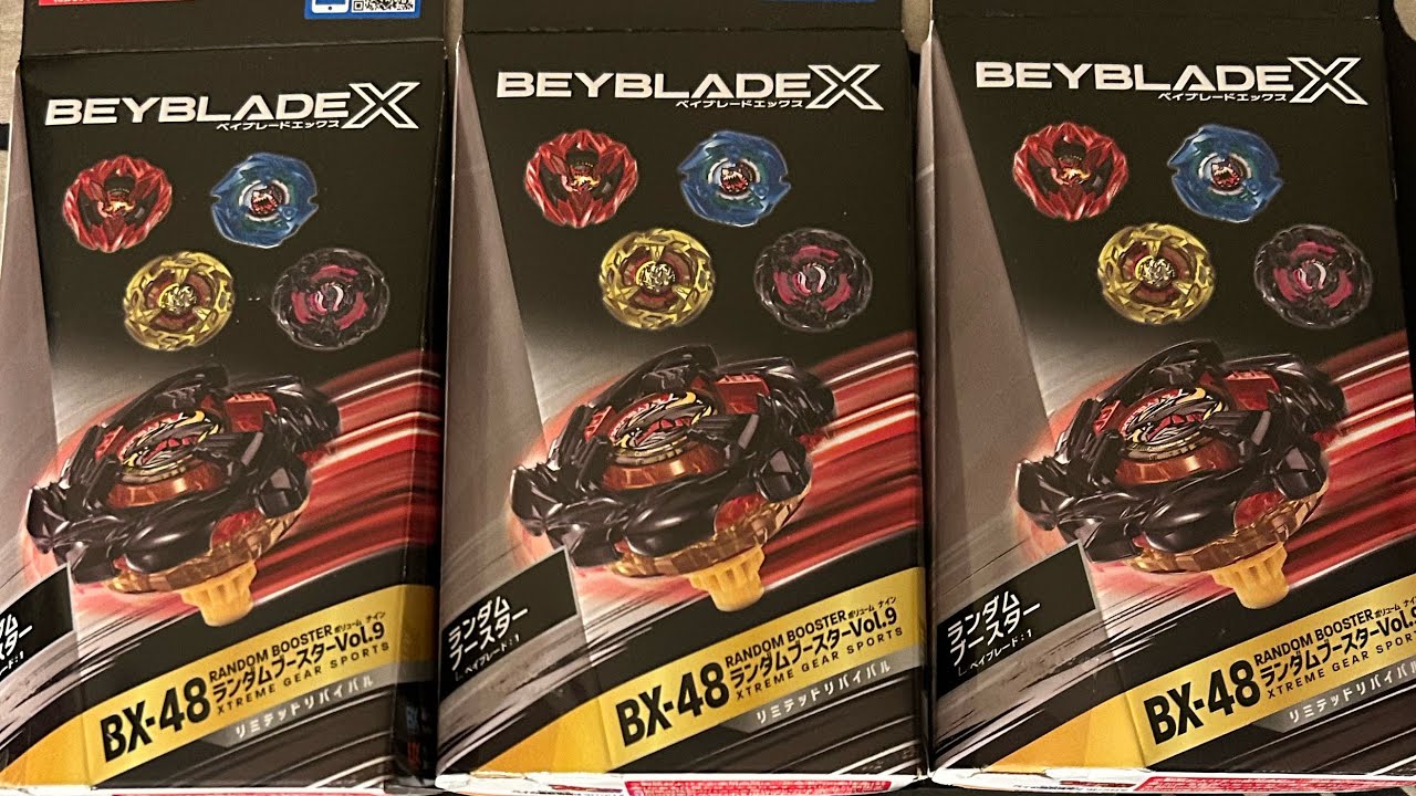 Beyblade X BX-48 Random Booster Vol 9 Review 