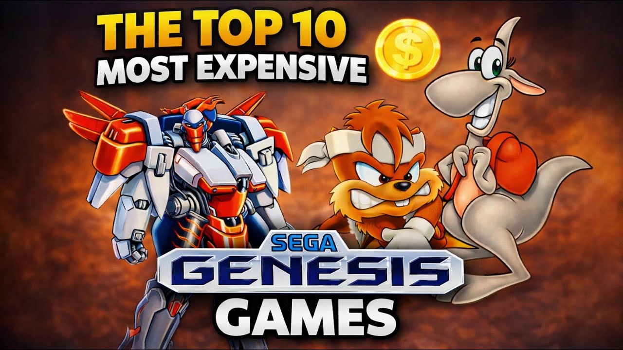 The Top 10 Most Expensive Sega Genesis Games (CIB Prices Will Shock You)