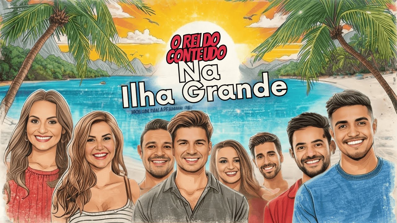 🟢 AO VIVO IRL:☀️🏝️ O REI DO CONTE&Uacute;DO NA ILHA GRANDE #brasil #brazil #vlogdocarioca