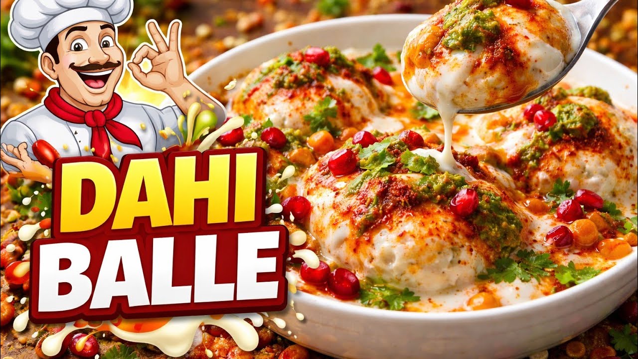 Simple 'Dahi Balle recipe'