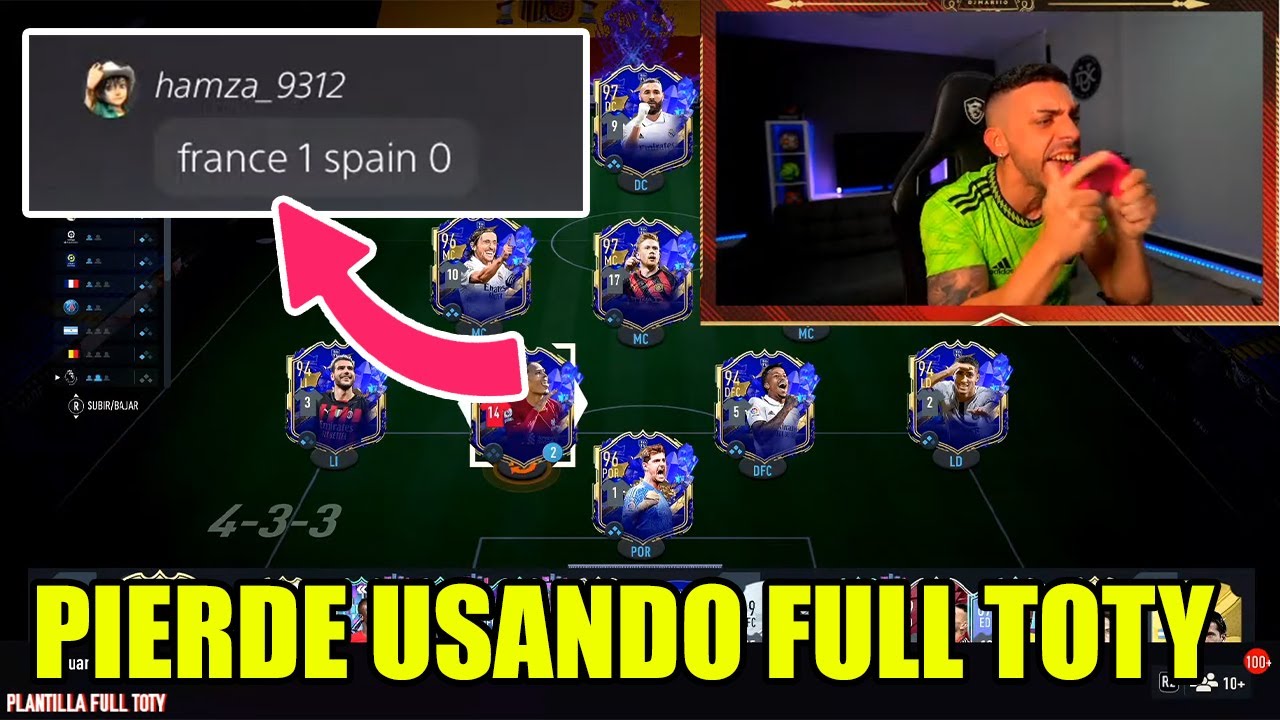😂DjMaRiiO SE PICA CON UN FRANCÉS EN FIFA 23😂